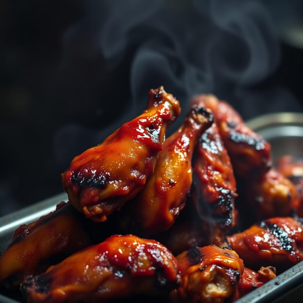 Smoked Honey Wings